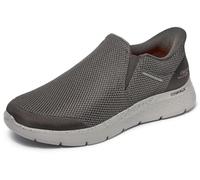 Skechers Go Walk Flex-Ojai Baskets Mains Libres pour Homme, Kaki, 44 EU