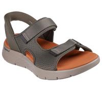 Skechers Sandales Go Walk Flex Easy Entry Slip-Ins – vert, gris, orangé – Taille 41