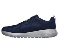 Skechers Homme Go Walk Max - 54601 Baskets, Bleu Navy Grey, 44 EU