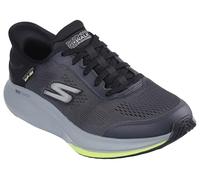 Skechers Homme Go Walk Max Walker Next Generation Slip-In ENTRAINEUSE, Charcoal And Black Textile Synthetic, 42.5 EU