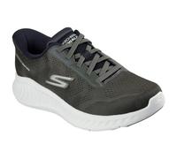 Skechers Homme GO Walk Now Payton Baskets, Olive Textile, 43 EU
