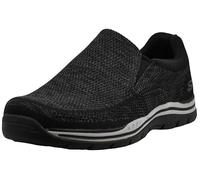 Skechers Homme Gomel attendu Mocassins à Enfiler, Noir, 45/45.5 EU Large