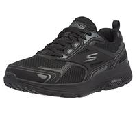 Skechers Homme GOrun Consistent-Athletic Workout Running Walking Shoe Sneaker with Air Cooled Foam Basket, Noir/Gris foncé, 40 EU X-Large