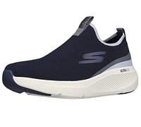 Skechers Homme GOrun Elevate Chaussures de Marche à Enfiler pour Le Sport Basket, Bleu Marine/Gris, 41.5 EU
