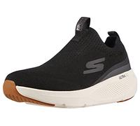 Skechers Homme GOrun Elevate - Chaussures de Sport à Enfiler avec Rembourrage Basket, Noir/Blanc, 42 EU