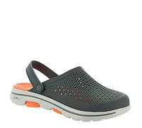 Skechers Homme Gowalk 5-Étonné Sabot, Anthracite/Orange, 43 EU