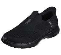 Skechers Homme Gowalk 6 Slip-ins-Chaussures à Enfiler Sportives | Baskets de Loisirs avec Mousse à mémoire de Forme, Noir, 47 EU