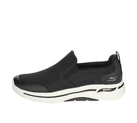 Skechers Homme Gowalk Arch Fit-Athletic Slip-on Casual Loafer Walking Shoe Sneaker Basket, Noir, 46 EU