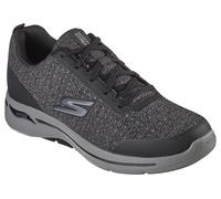 Skechers Homme Gowalk Arch Fit-Athletic Slip-on Casual Loafer Walking Shoe Sneaker Basket, Schwarz, 44 EU