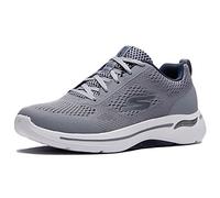 Skechers Homme Gowalk Arch Fit-Athletic Workout Walking Shoe with Air Cooled Foam Basket, Gris Marine, 44 EU