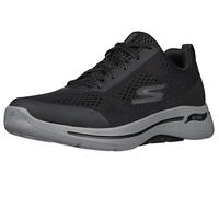 Skechers Homme Gowalk Arch Fit-Athletic Workout Walking Shoe with Air Cooled Foam Basket, Noir, 45 EU X-Large