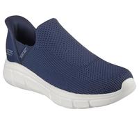 Skechers Homme Hands-Free Slip-ins Bobs B Flex Resilient Edge Basket, Tissu Bleu Marine, 42 EU