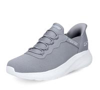 Skechers Homme Hands Free Slip-ins Bobs Squad Chaos-Daily Hype À Enfiler, Gray Knit, 43 EU