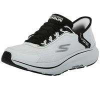 Skechers Homme Hands Free Slip-ins Go Run Consistent 2.0 Empowered Basket, Blanc/Noir, 41.5 EU