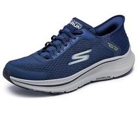 Skechers Homme Hands Free Slip-ins Go Run Consistent 2.0 Empowered Basket, Bleu Marine, 46 EU