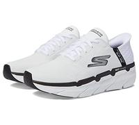 Skechers Homme Course, Chaussures de Sport, Blanc/Noir, 43.5 EU