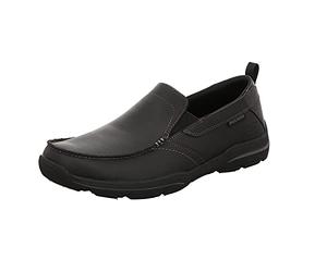 Skechers Homme Harper-Forde Baskets, Black, 47.5 EU