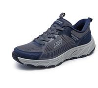 Skechers Homme Hillcrest 2.0 Basket, Navy Synthetic/Textile/Trim, 48.5 EU