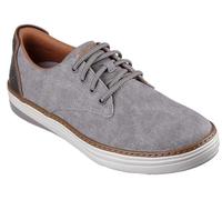 Skechers Homme Hyland Ratner Chaussures décontractées, Taupe Canvas, 45 EU