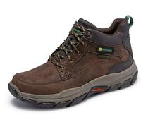 Skechers Homme John Deere: Respected-Landin Waterproof Mid Top Leather Lace Up Boots Bottine, Brown, 48.5 EU