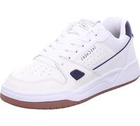 Skechers Homme Koopa Harry Kane Court Basket, White Leather, Suede/Navy Trim, 44 EU