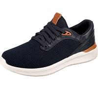 Skechers Homme Lattimore Basket, Maille synthétique Bleu Marine, 45.5 EU
