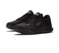 Skechers Homme Lite Pro Faregrove Baskets, Noir Circulaire Tricot Synthétique, 41 EU