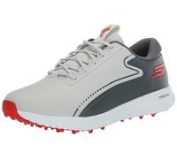Skechers Homme Max 2 Arch Fit Chaussures De Imperméables Sans Crampons Golf-shoes, Gris Rouge, 46 EU