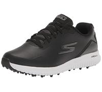 Skechers Homme Max 2 Arch Fit Waterproof Spikeless Golf Shoe Basket, Noir/Blanc, 42 EU Large