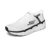 Skechers Homme Max Cushioning Premier Ascendant Basket, White and Black Textile/Synthetic, 40 EU