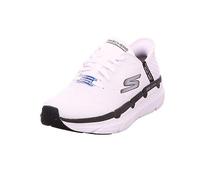 Skechers Homme Max Cushioning Slip-ins - Chaussures de Course à Pied avec Mousse à mémoire de Forme Basket, Jardin Opulent Blanc, 41.5 EU