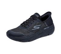 Skechers Homme Max Cushioning Slip-ins - Chaussures de Course à Pied avec Mousse à mémoire de Forme Basket, Noir, 43 EU Large