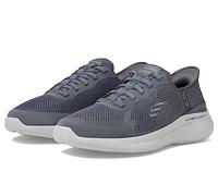 Skechers Baskets à Enfiler Bounder 2.0 Emerged pour Homme, Gris foncé, 42 EU Large
