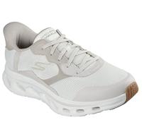 Skechers Homme Men's Hands Free Slip-ins Go Walk Glide-Step 2.0-Zac Sneaker Basket, Blanc crème, 42.5 EU
