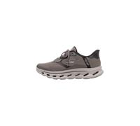 Skechers Homme Men's Hands Free Slip-ins Go Walk Glide-Step 2.0-Zac Sneaker Basket, Taupe foncé, 41 EU