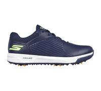 Skechers Homme Mens Shoe-GO Golf Elite Vortex Basket, Navy Synthetic/Lime Trim, 44 EU