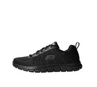 Skechers Homme Men's Track Moulton Baskets, Chaussures de Sport, Black, 45.5 EU