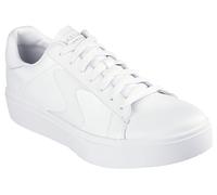 Skechers Homme Plateforme, Blanc, 45 EU