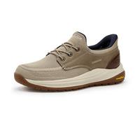 Skechers Homme Meroe-Alden Basket, Taupe, 43 EU
