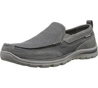 Skechers Homme Milford Supérieur Mocassins, Gray Grau Ccgy, 45.5 EU