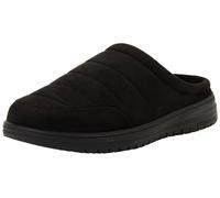 Skechers Murette GarvanzaSlipper pour homme, Microfibre noire, 45 EU