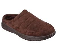 Skechers Homme Murette Garvanza Chausson, Chocolate Microfiber, 41.5 EU