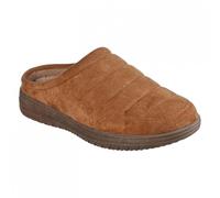 Skechers Homme Murette Garvanza Chausson, Tan Microfiber, 45.5 EU