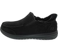 Skechers Homme Murette Scofield Chausson, Black Microfiber, 43 EU