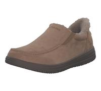 Skechers Homme Murette Scofield Mocassin, Tan Microfiber, 39.5 EU
