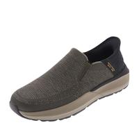 Skechers Homme Neville-Rovelo Slip-in Basket, Gris, 42 EU