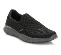 Skechers Homme Noir Equalizer Double Play Baskets 44