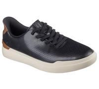 Skechers Homme Owen Connell Basket, Black Synthetic, 45.5 EU