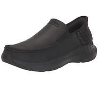 Skechers Homme Parson Oswin avec Technologie Slip-in Mocassin, Noir, 49.5 EU