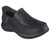Skechers Mocassins Parson Oswin Homme Cuir noir Taille 42